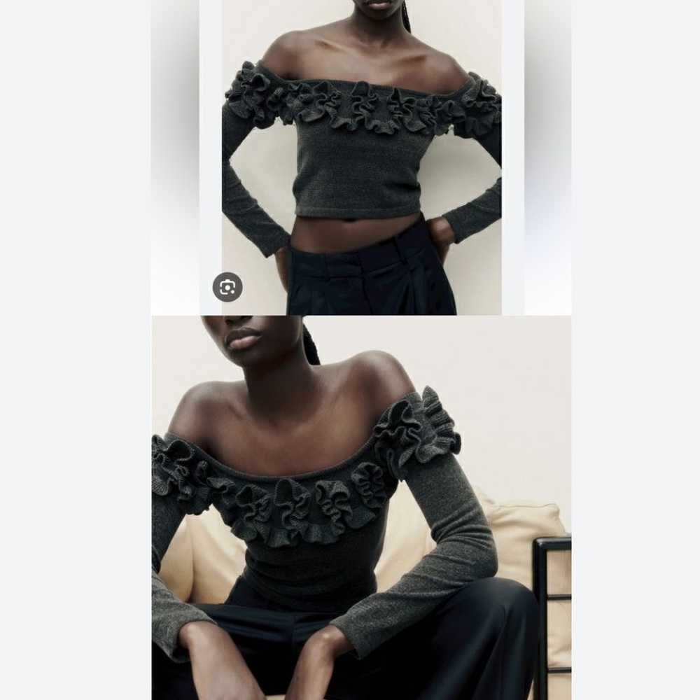 Zara cropped top
